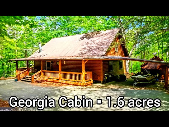 Georgia Cabins For Sale | $289k | 2bd | 2ba | Cheap Cabins For Sale | Georgia Real Estate For Sale