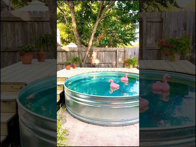 Setting Up The Stock Tank Pool For SUMMER! ☀️👙