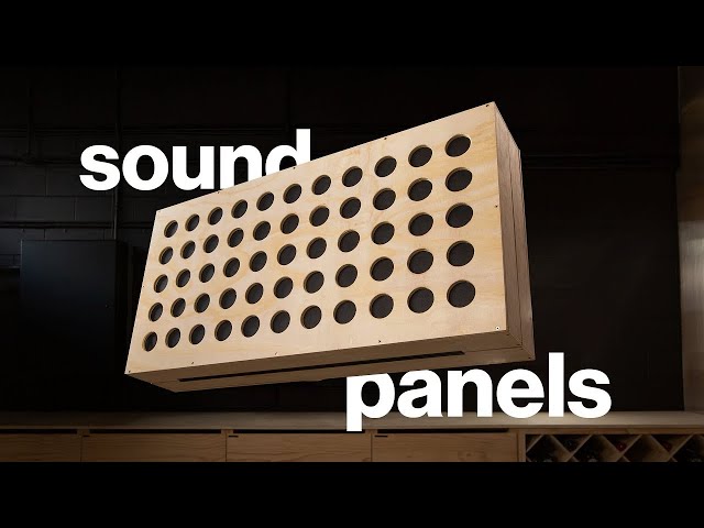 Can We Fix Our Audio? DIY Sound Absorption Panels | Film Builds