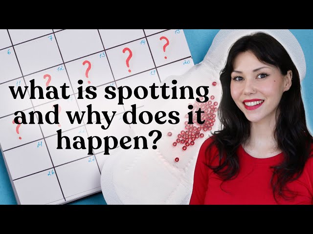 SPOTTING between your periods? What It Is + Why It Happens!