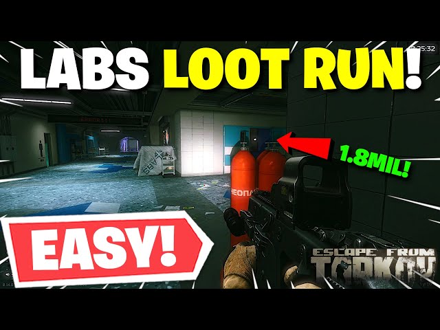 Escape From Tarkov PVE - This QUICK & EASY Labs LOOT RUN Will Make You MILLIONS!