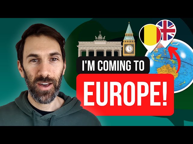 Did someone say World Tour? - Here’s the latest about my trip to Germany and the UK!