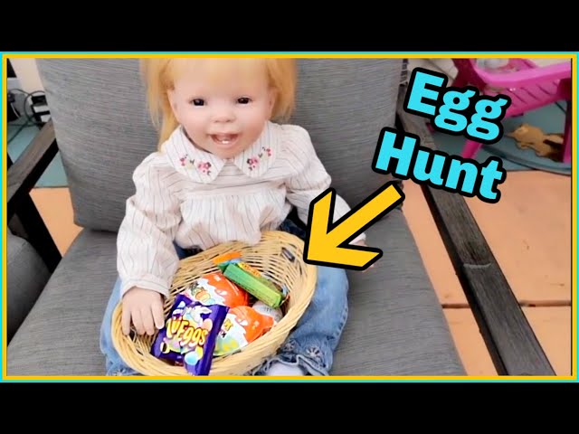 Reborn Toddler Jenny Egg Hunting Roleplay