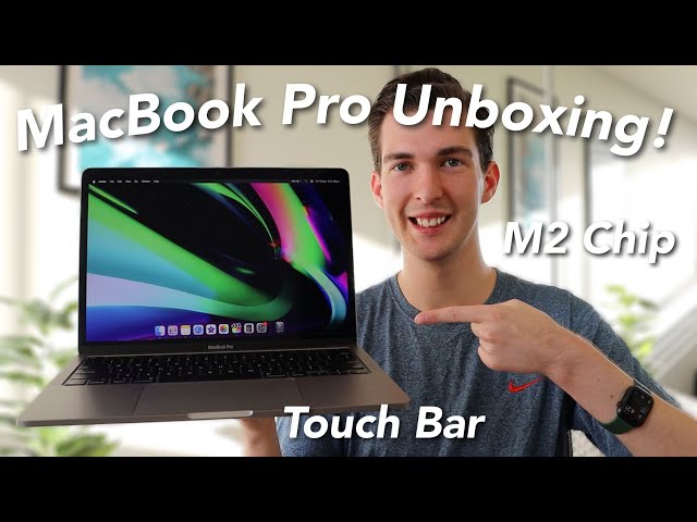 2022 MacBook Pro M2 13” Space Grey with Touch Bar Unboxing + Review 💻