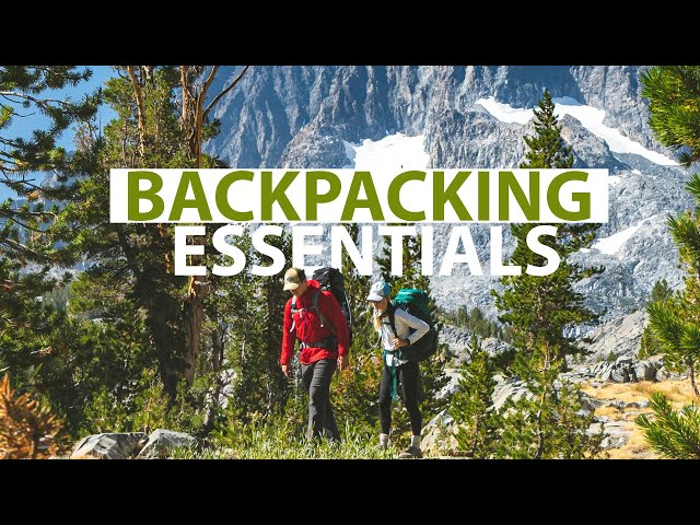 Our GO TO Backpacking Gear 2021 // What To Bring for Overnight Backpacking