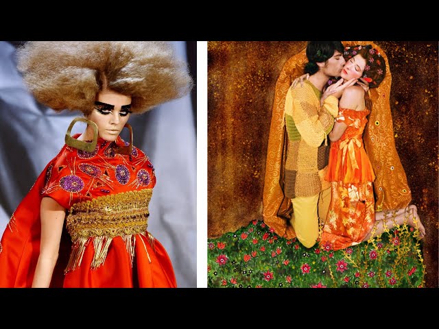 Dior Couture SS 2008: Galliano's Gustav Klimt Obsession