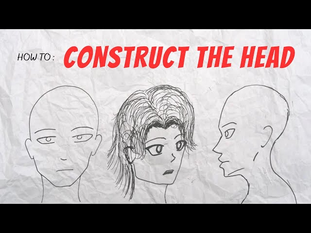 UNDERSTANDING THE HUMAN HEAD | How To Draw Male Faces For Anime Manga