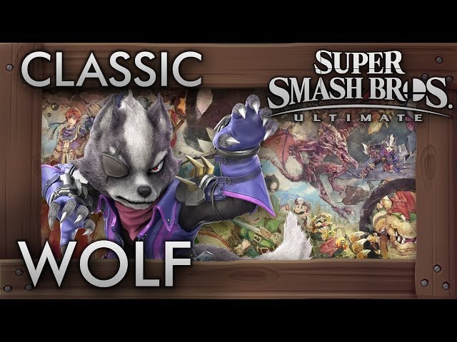 Super Smash Bros. Ultimate: Classic Mode - WOLF - 9.9 Intensity No Continues