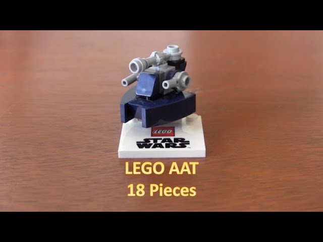 How To Build A LEGO Star Wars Mini AAT 18 Pieces