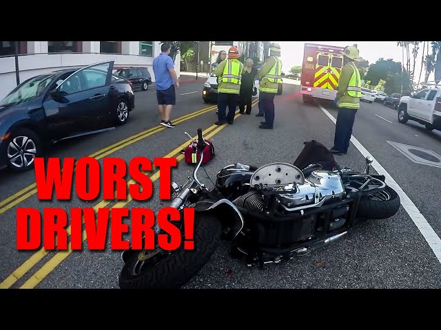 Crazy Rider Moments | Worst Drivers & Hectic Incidents