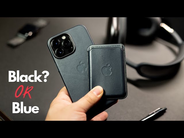 Apple's NEW Midnight Leather Case & Wallet - Is The Price Worth It?