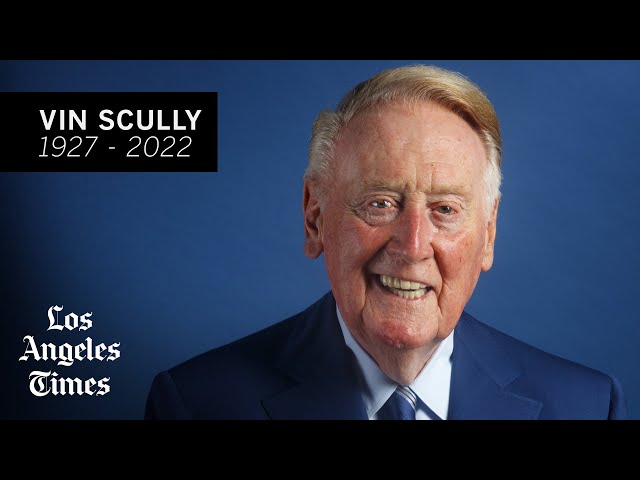 Vin Scully, forever the voice of the Dodgers, dead at 94