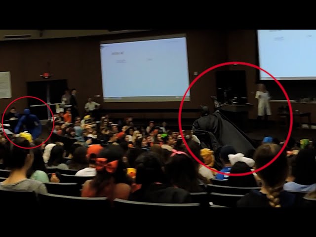 BATMAN CLASS PRANK UNCUT 2 (The University of Texas)
