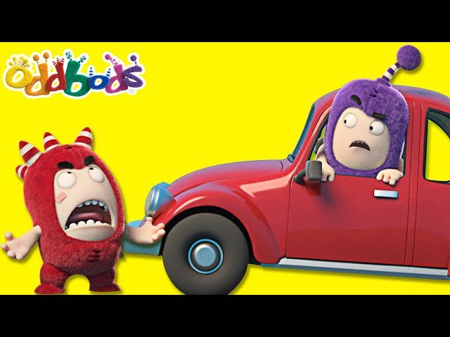 Oddbods | CAR CATASTROPHE | Oddbods Compilation | Funny Cartoons For Children