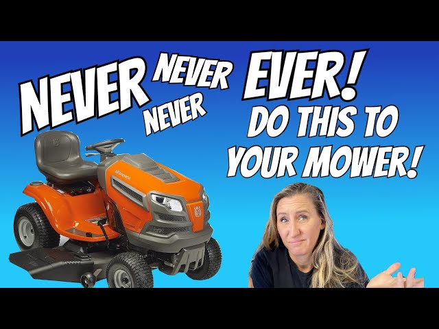 This "QUICK FIX" will destroy your mower! DON'T FALL FOR IT or it will cost you BIG later!