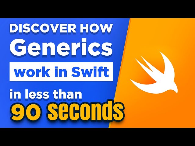 Discover how Generics work in less than 90 seconds 🚀