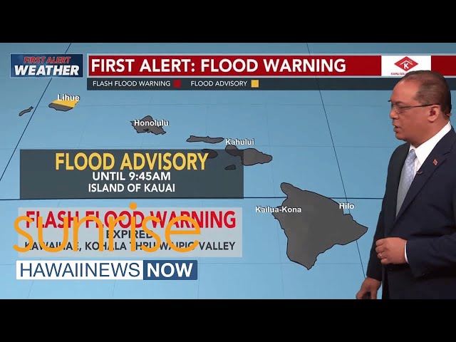 Heavy rain, flooding, lightning, strong gusty winds with elevated flood threats continue statewid...