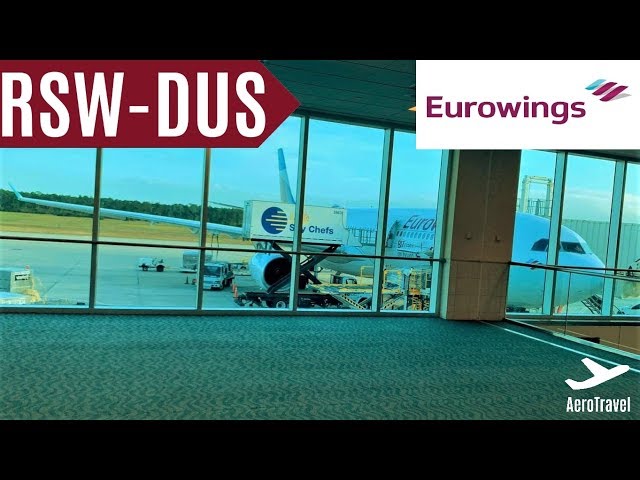 EUROWINGS PREMIUM ECONOMY | FORT MYERS - DÜSSELDORF | AIRBUS A330 | SHORT TRIPREPORT ULTRA HD