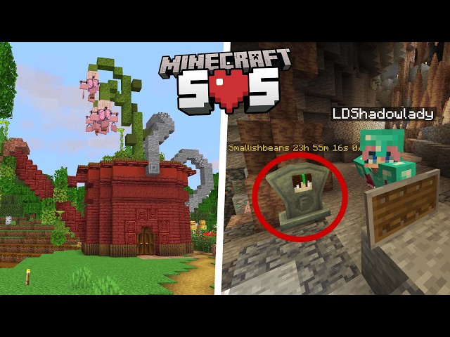 Lizzie Abandoned Me. | Minecraft SOS | Ep.4