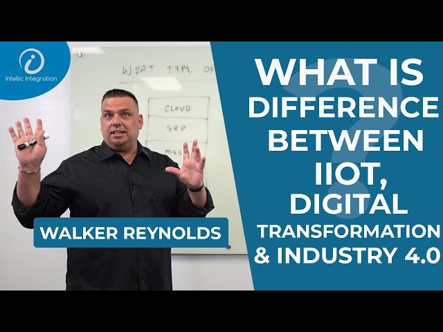 IIoT vs Digital Transformation vs Industry 4.0