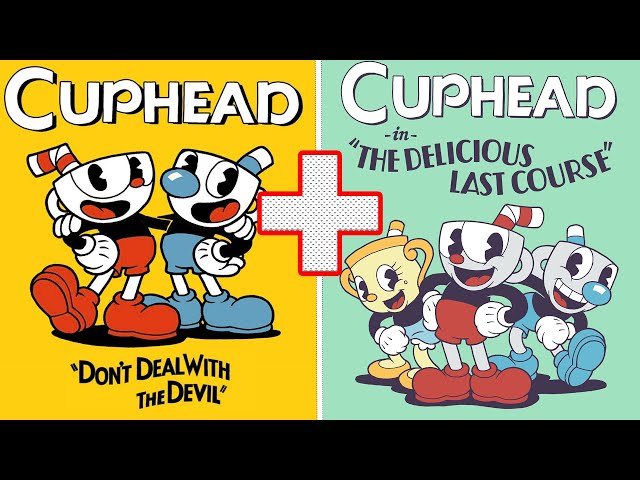Cuphead Original + Cuphead DLC The Delicious Last Course Full Game (No Damage & A+ Rank)