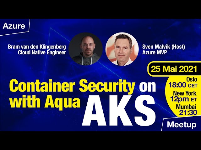 Container Security on AKS with Aqua Security