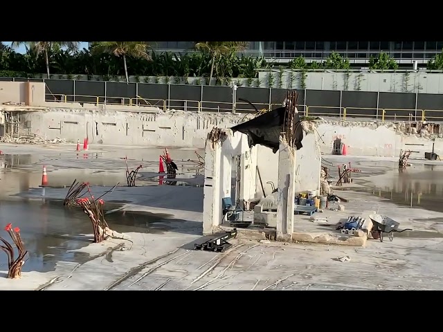Surfside Champlain Towers Condo Building Collapse/Demolition - Miami FL