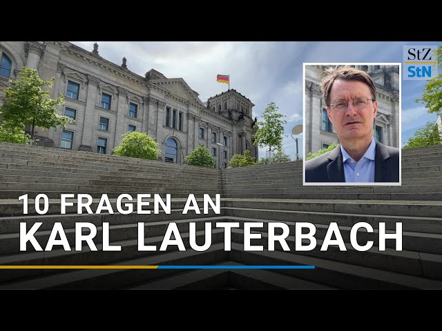 10 Fragen an Karl Lauterbach (SPD): Drohungen & Fehler der Regierung | Bundestagswahl