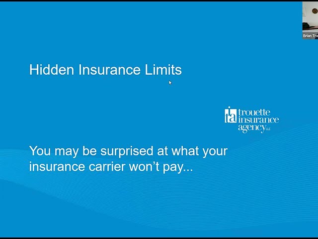 Insurance: Know Your Sub-Limits.