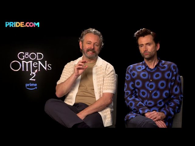 David Tennant & Michael Sheen Talk About the Inclusivity of Love in 'Good Omens' Season 2