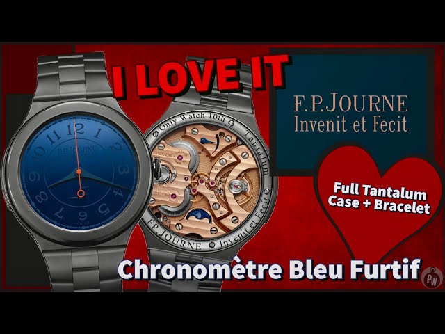 New F.P. Journe Chronomètre Bleu Furtif ❤️ — OnlyWatch — GRAIL … Not Rolex Not Omega Not Tudor