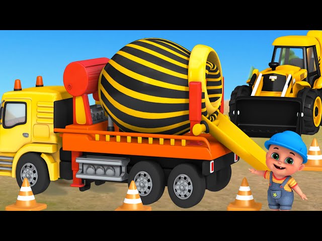 Construction Vehicles Show for Kids | Uses of Roadheader & Other dump Trucks for Children