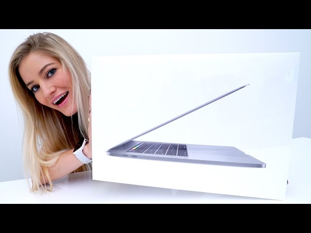 🔴 LIVE MacBook Pro with Touch Bar Unboxing! | iJustine