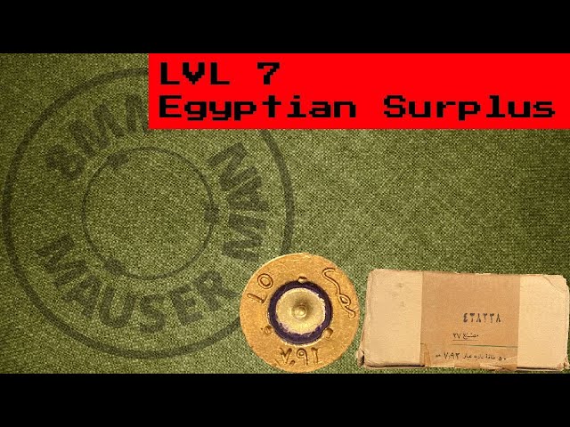 Surplus 8mm Ammo Review: Egyptian (1956)