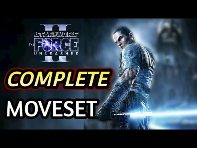 Star Wars The Force Unleashed 2: Moveset Showcase