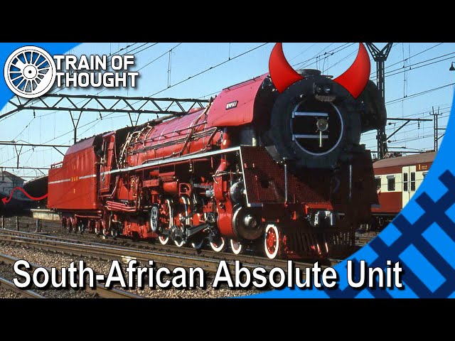 South Africa's Diesel busting Steam Locomotive - SAR "Red Devil"
