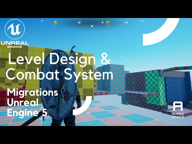 Level Design  + Combat  System + Mission System | UnrealEngine | Safouane AYADI