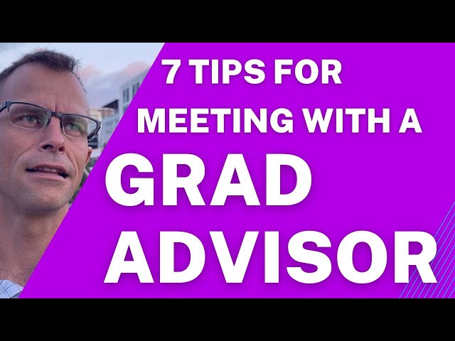 Meet Your PhD Advisor Like A Pro: 7 Must-know Tips For Success!