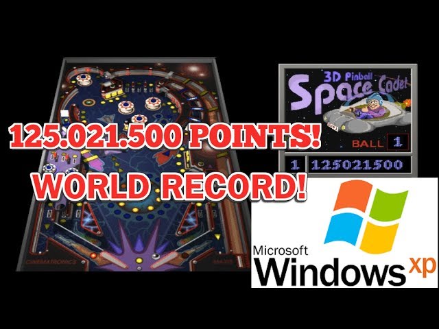 3D Pinball Space Cadet WORLD RECORD 125 MILLION SCORE!!!! ALL MISSIONS