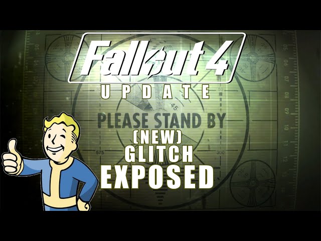 Fallout 4 Update New MAJOR GLITCH Exposed
