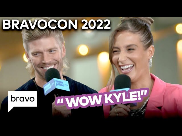 Do Kyle Cooke and Amanda Batula Have a Bravolebrity Hall Pass? | BravoCon 2022 | Bravo