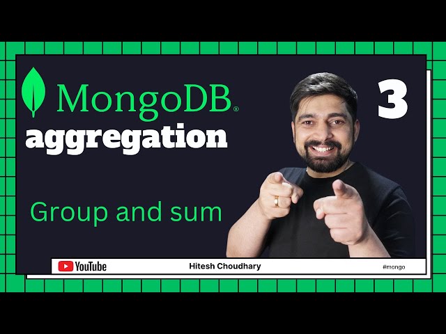 Group sum and more |  MongoDB aggregation