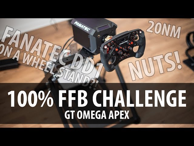 100% FFB Challenge on a Wheel Stand!