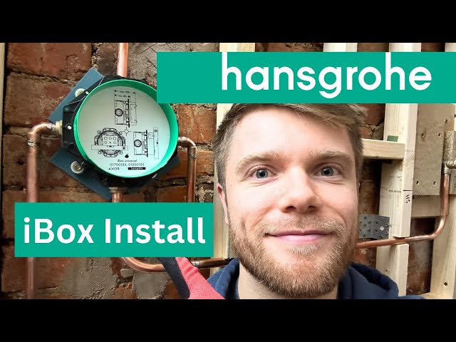 How to fit a Hansgrohe iBox Universal - Shower 1st Fix