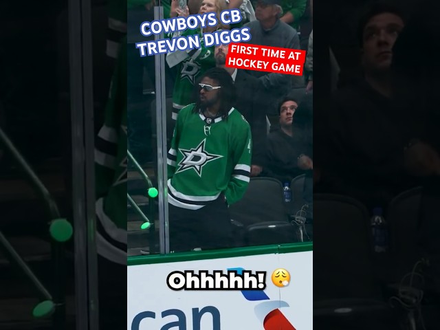 TREVON DIGGS ✭ #COWBOYS CB WATCHES HIS 1ST #NHL GAME! 🔥 PART 3 DALLAS STARS Playoff Game! 👀 #NFL