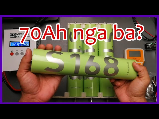 S168 70Ah LiFePO4 Battery Capacity Testing [Tagalog]