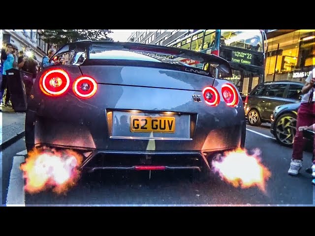 Best Sounding of Nissan GT-R R35 AntiLag! | Brutal Acceleration, Launch, Pop, Flames