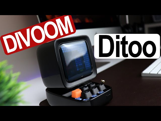 Divoom Ditoo - Retro PC Look Bluetooth Speaker