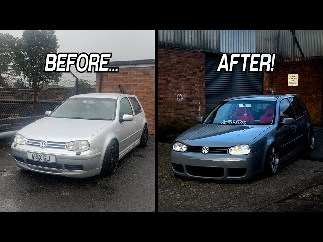BUILDING A CRAZY GOLF GTI IN 10 MINUTES!