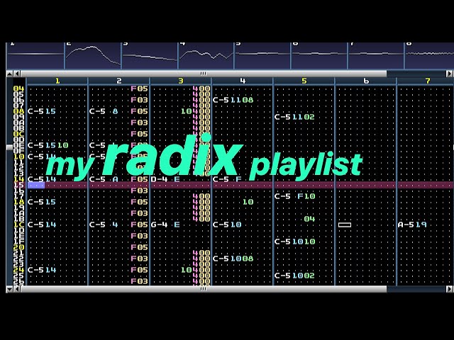 radix Playlist - Best radix tracker music and chiptunes